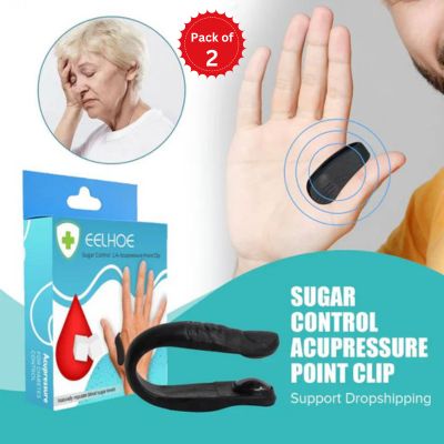 Acupressure Finger Clip – Natural Blood Sugar Support Therapy Tool(pack of 2)