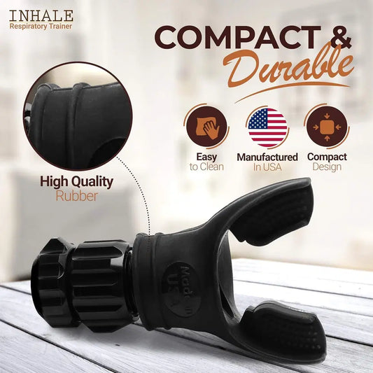 🔥 Breathing Exercise Device – Improve Lung Strength &amp; Stamina