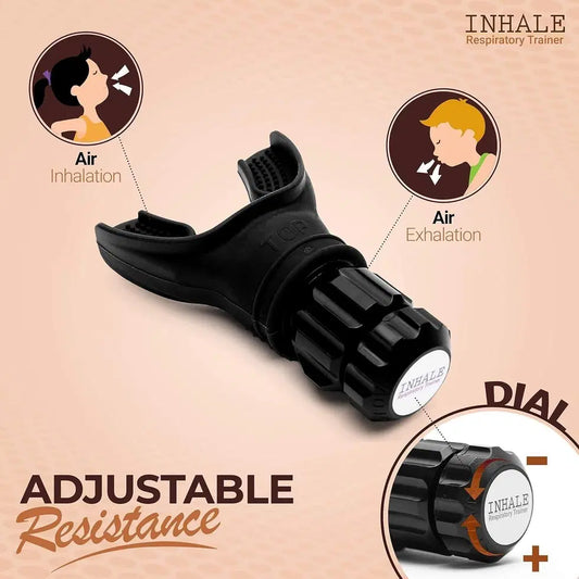 🔥 Breathing Exercise Device – Improve Lung Strength &amp; Stamina